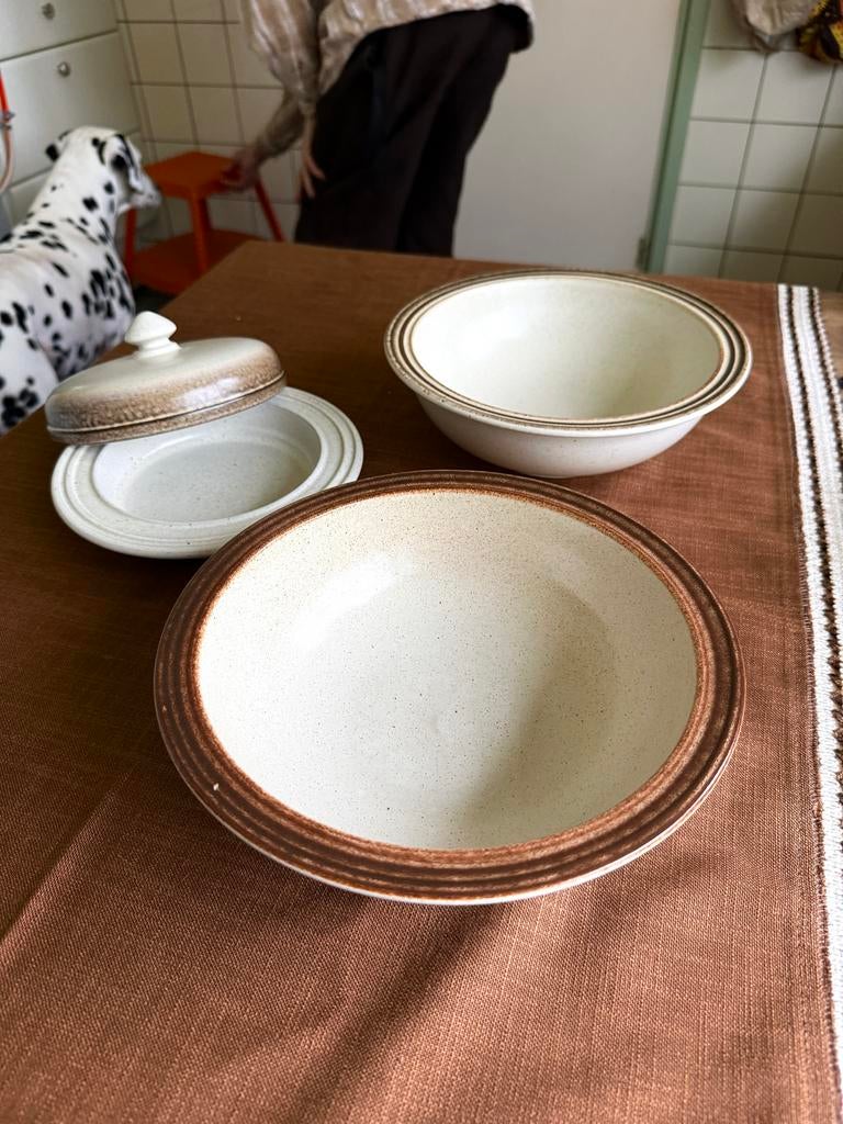 West Germany Soepkommen + Botervloot Set, Antiek en Kunst, Antiek | Schalen, Ophalen of Verzenden