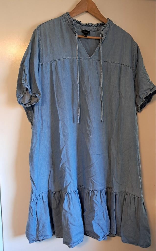 Ulla popKen tuniek jurk, Ophalen of Verzenden, Blauw, Blouse of Tuniek