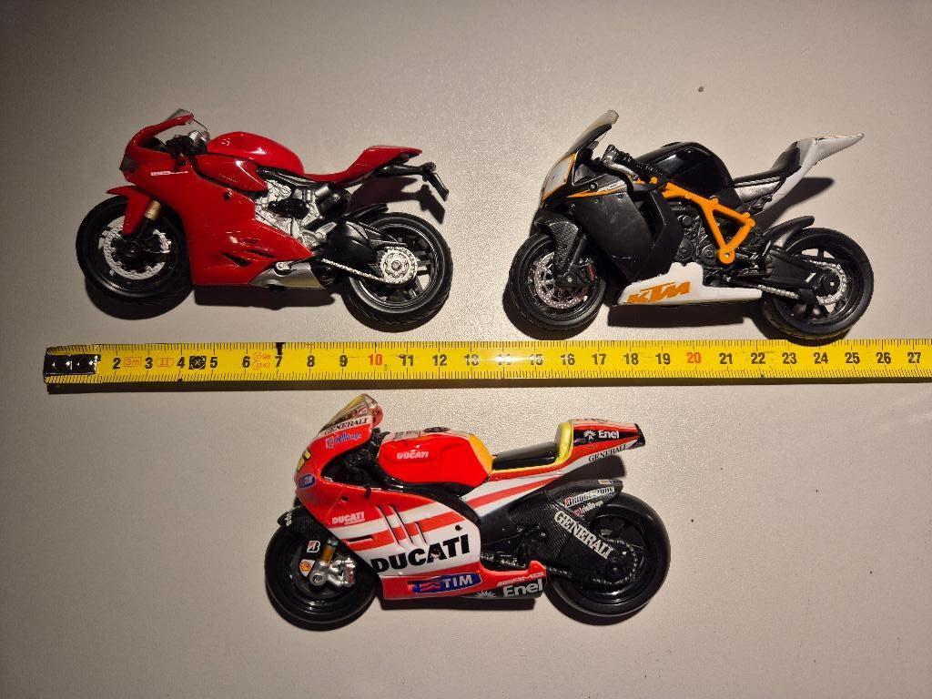 Kleine Speelgoed Motoren 3x, Ophalen of Verzenden, Gebruikt