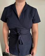 Wikkeljasje Schoonheidsspecialist Donkerblauw, Ophalen of Verzenden, Zo goed als nieuw, Overige typen