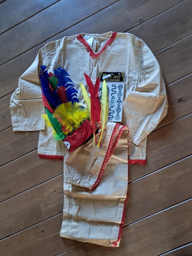 Indiaan 128, Ophalen of Verzenden, 122 t/m 128, Jongen of Meisje