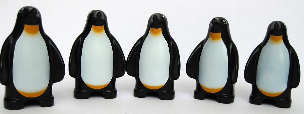 Lego Duplo Pinguïns Familie 5 Stuks, Kinderen en Baby's, Speelgoed | Duplo en Lego, Ophalen of Verzenden, Zo goed als nieuw, Complete set