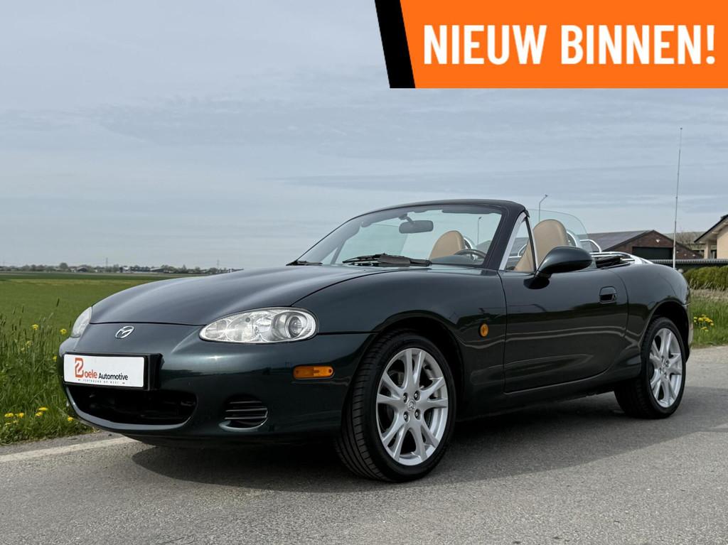 Mazda MX-5 1.6i NB-FL Impuls / Airco / 2e Eig / Roestvrij /, Achterwielaandrijving, 4 cilinders, Cabriolet, Stoelverwarming