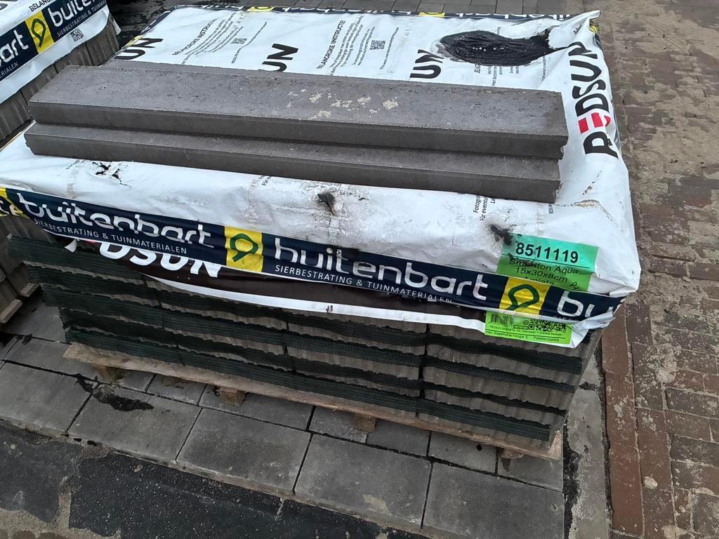 Restpartij straatklinkers., Ophalen, Klinkers, Nieuw, 5 tot 10 m²