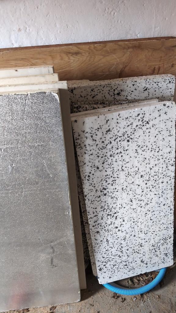 Isolatieplaten PIR en Piepschuim - Diverse diktes, Doe-het-zelf en Verbouw, Isolatie en Afdichting, 4 tot 8 cm, Gebruikt, Hardschuim (Pir)