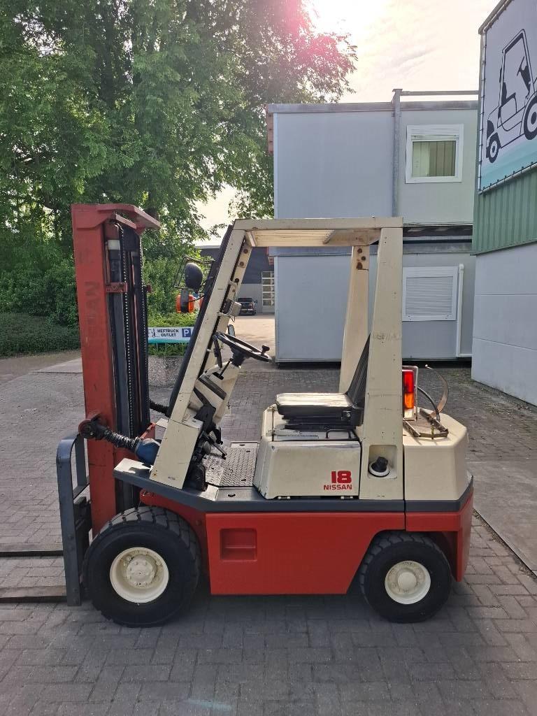 Nissan H01A18U Heftruck, Zakelijke goederen, Machines en Bouw | Heftrucks en Intern transport, LPG, Heftruck, Nissan