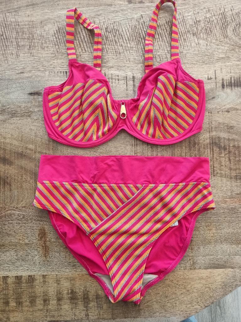 Prima donna bikini 75 F broekje 38 ZGAN roze oranje 75F, Kleding | Dames, Badmode en Zwemkleding, Ophalen of Verzenden, Zo goed als nieuw