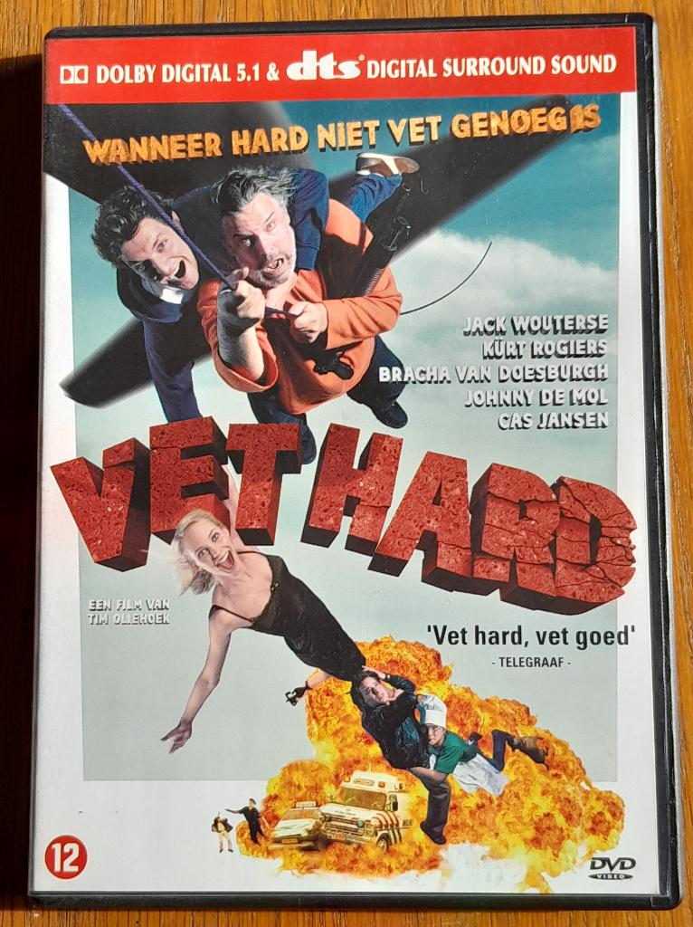Vet hard dvd, Cd's en Dvd's, Dvd's | Nederlandstalig, Vanaf 16 jaar, Ophalen of Verzenden, Gebruikt, Actie en Avontuur