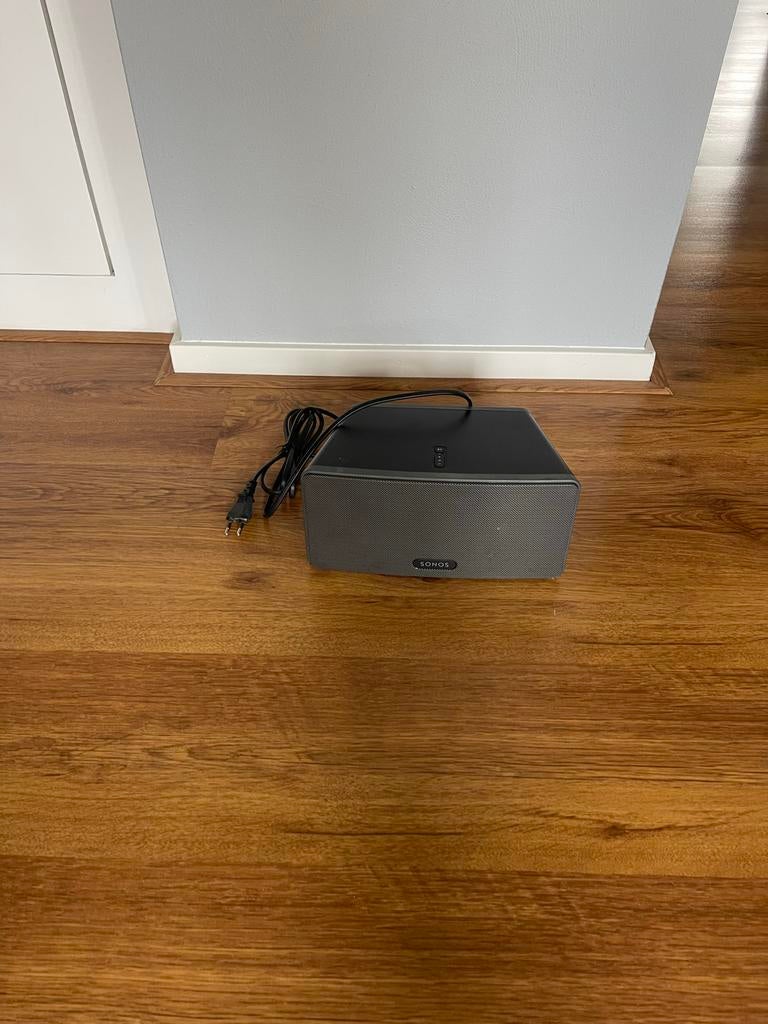 Sonos Play:3 Zwart - Compacte en Krachtige Smart Speaker, Audio, Tv en Foto, Luidsprekers, Gebruikt, Ophalen of Verzenden, Sonos