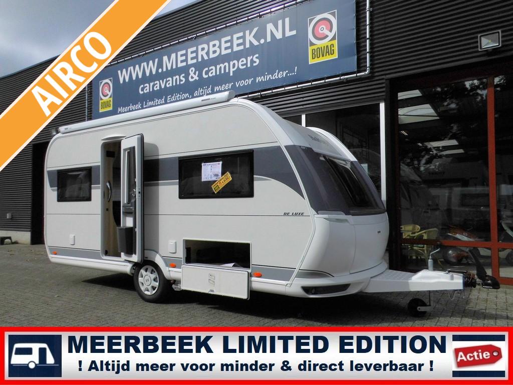 Hobby De Luxe 460 UFE 4059,=KORTING MOVER+THULE, Caravans en Kamperen, Caravans, tot en met 4, 1000 - 1250 kg, Rondzit, Hobby