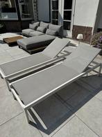 2x SUNS ligbed, Tuin en Terras, Ophalen, Gebruikt, Aluminium, Verstelbaar