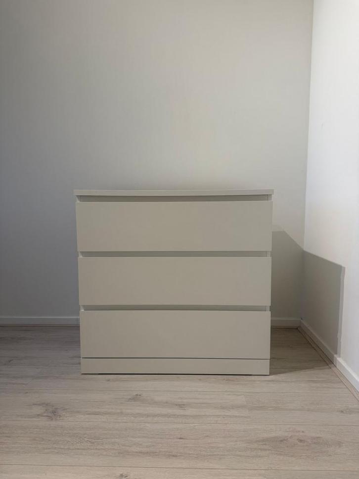 IKEA Malm Ladekast - Stijlvol en Praktisch, Huis en Inrichting, Kasten | Kledingkasten, Gebruikt, Minder dan 100 cm, 50 tot 100 cm