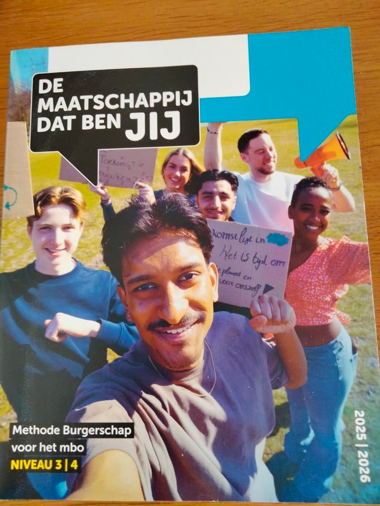 Burgerschap boek voor MBO niveau 3-4 NIEUW, Boeken, Schoolboeken, Ophalen of Verzenden, Nieuw, Overige niveaus, Overige vakken
