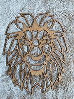 Leeuwenkop van hout, Ophalen