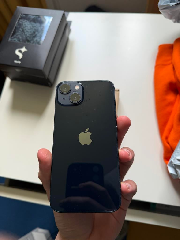 iPhone 13 128GB, Ophalen, Zwart, IPhone 13, Zonder simlock