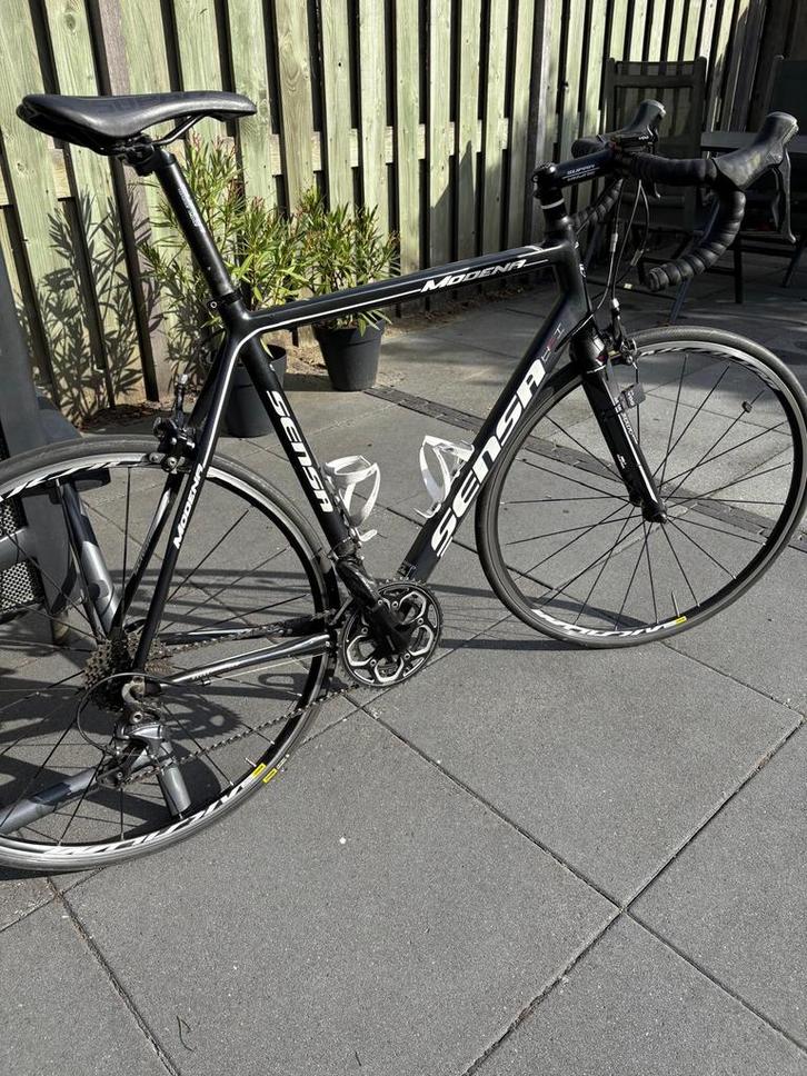 Racefiets SENSA Modena + fietscomputer, Fietsen en Brommers, Fietsen | Racefietsen, Zo goed als nieuw, Overige merken, Meer dan 20 versnellingen