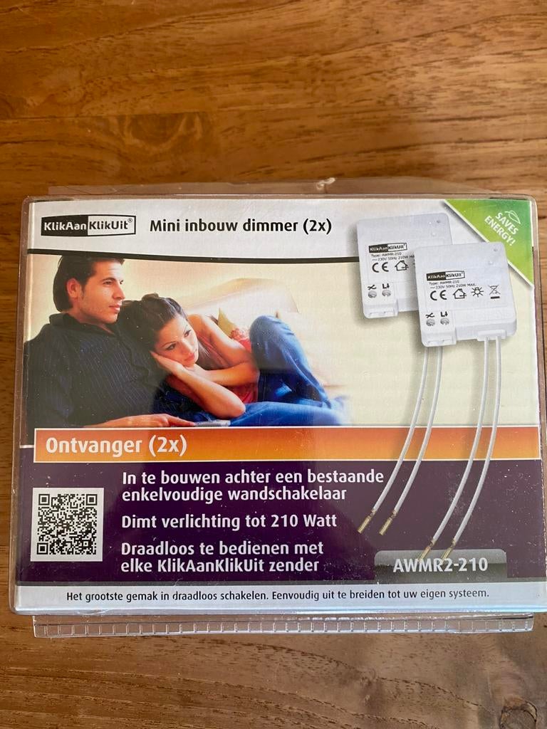 Kikaanklikuit Mini Inbouw Dimmers + Afstandsbediening Nieuw, Ophalen of Verzenden, Nieuw
