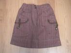 Persival donkerbruine / rode rok met verstelbare elastiek, Kinderen en Baby's, Kinderkleding | Maat 134, Persival, Gebruikt, Meisje