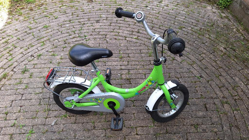 Puky kinderfiets, 12 inch, Fietsen en Brommers, Fietsen | Kinderfietsjes, Ophalen, Zijwieltjes, Gebruikt, Minder dan 16 inch