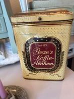 Vintage Peeze's Koffie Arnhem blik - 35 cm hoog, Verzamelen, Blikken, Ophalen of Verzenden, Gebruikt, Koffie, Overige merken