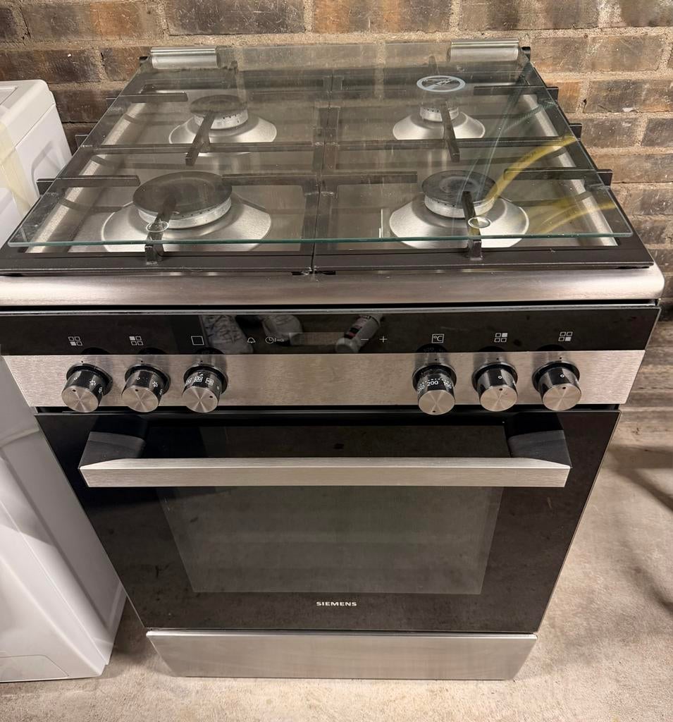 Siemens fornuis gasfornuis gas elektrische oven - A - 85 cm, Witgoed en Apparatuur, Fornuizen, Ophalen, Hete lucht, 60 cm of meer