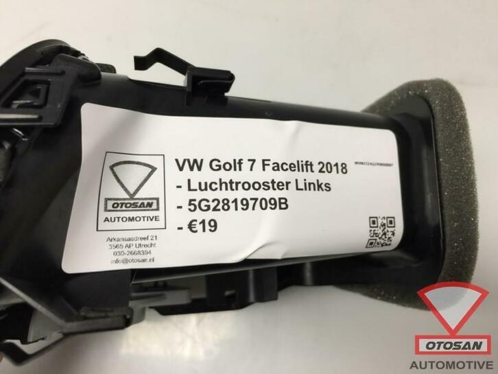 vw golf 7 gte facelift luchtrooster links 5g2819709b, Gebruikt, Volkswagen, Volkswagen AG, Berliner Ring 2
38440  Wolfsburg, DE