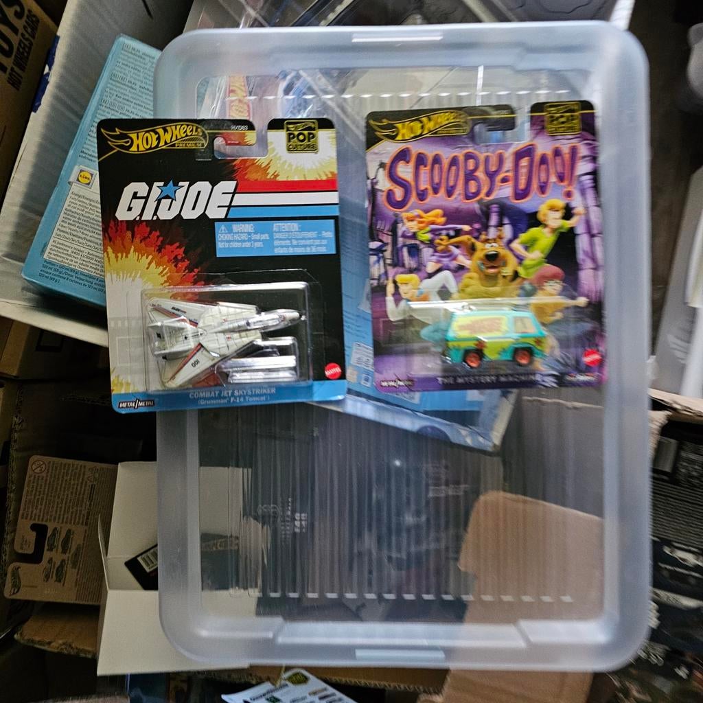 Hot Wheels Pop Culture - G.I. Joe & Scooby-Doo, Matel, Onbekend, Ophalen of Verzenden, Zo goed als nieuw