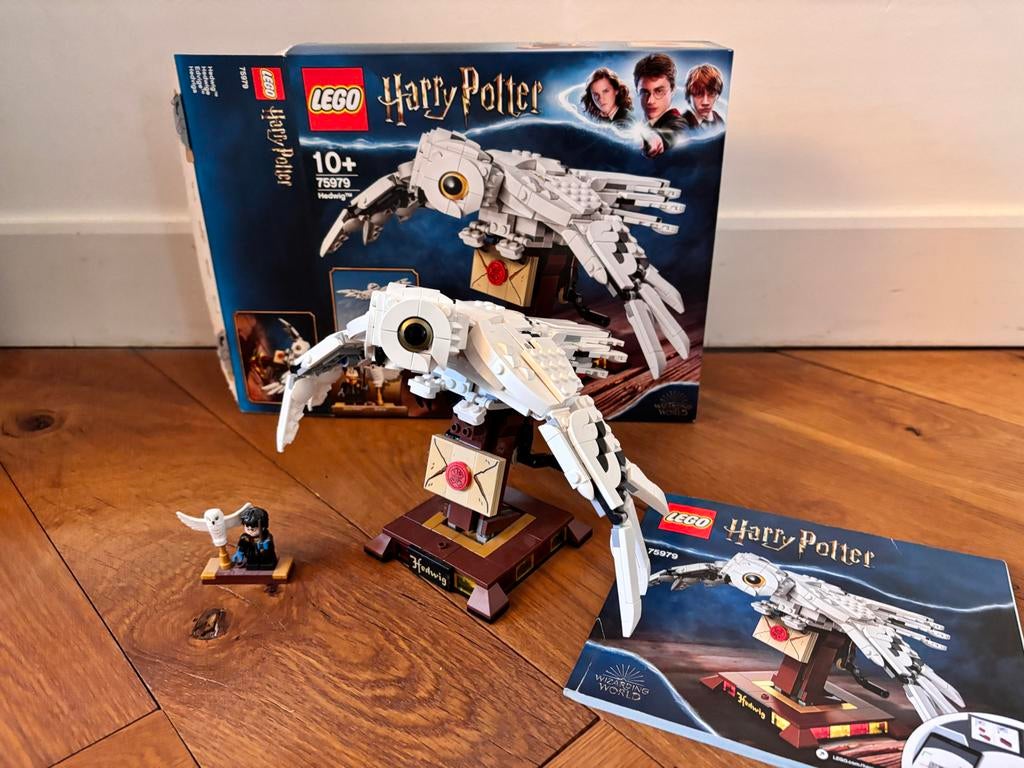 Lego Harry Potter Hedwig 75979, Kinderen en Baby's, Speelgoed | Duplo en Lego, Ophalen of Verzenden, Zo goed als nieuw, Complete set