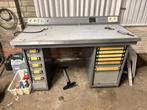 Werkbank met lades en stroomaansluitingen, Doe-het-zelf en Verbouw, Werkbanken, Ophalen