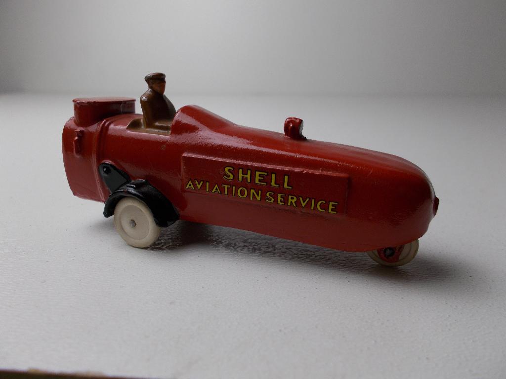 1938 Dinky Toys 60Y (GIETIJZER!) THOMPSON REFUELLING TENDER