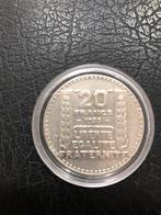 20 Francs 1933- Frankrijk, Verzenden, Frankrijk, Losse munt, Zilver