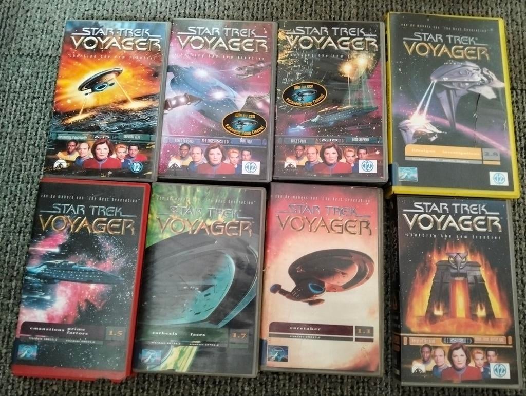Star trek Voyager Videos, Ophalen, Gebruikt