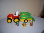 F p traktor met geluiden/foodtruck met geluiden, Ophalen, Zo goed als nieuw, Speelset, Met licht