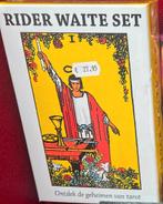 Rider Waite BOX Tarot Grootdek + Boek handleiding €23,95, Ophalen of Verzenden, Nieuw, Tarot of Kaarten leggen, Overige typen