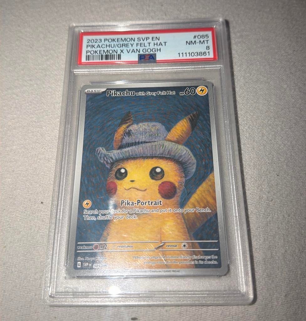 2023 POKEMON van gogh (PSA 8), Ophalen of Verzenden, Nieuw