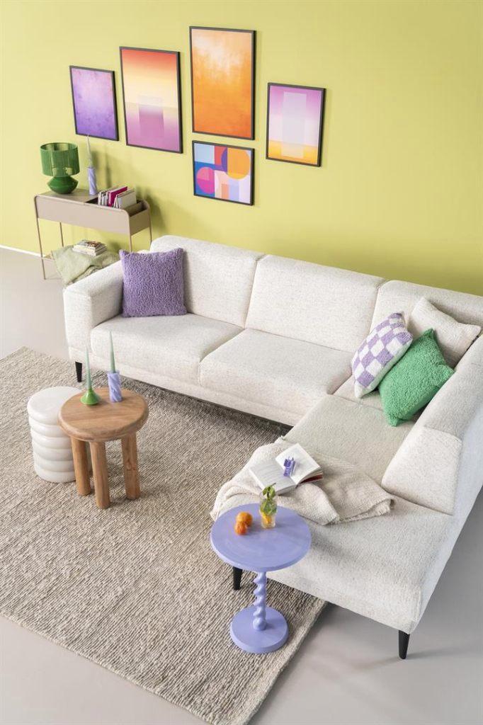 Bank Danielle | Sevn | hoekbank | tijdloos, Huis en Inrichting, Banken | Bankstellen, Zo goed als nieuw, Hoekbank, Vierpersoons of meer