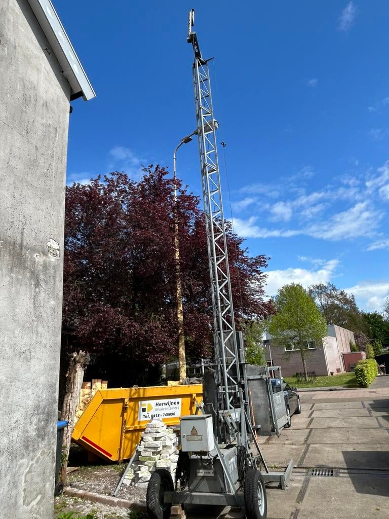 Bouwlift. De Jong., Doe-het-zelf en Verbouw, Bouwliften, Ophalen, Gebruikt, Bouwlift