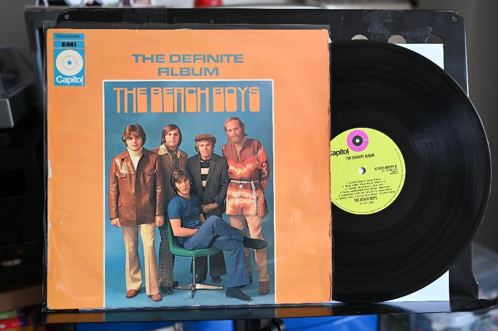 LP 1970 the Beach Boys  " the Definite Album ", Cd's en Dvd's, Vinyl | Rock, Gebruikt, Ophalen of Verzenden, 1970 - 1979, Inclusief binnenhoes