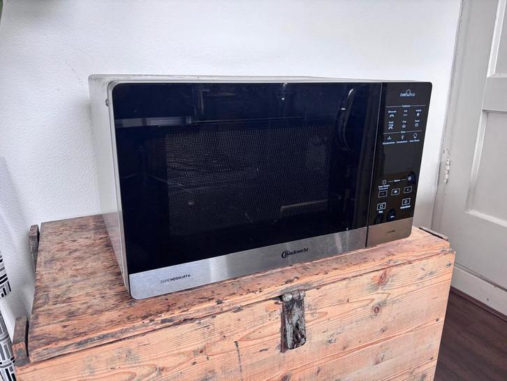 Bauknecht MW 49 combi magnetron met crisp functie, Witgoed en Apparatuur, Magnetrons, Nieuw, Vrijstaand, Combimagnetron, 45 tot 60 cm