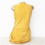 Exclusieve Suede Plein Sud Jeanius Jurk (Maat 38) € 300,-, Maat 38/40 (M), Geel, Plein Sud Jeanius, Ophalen of Verzenden