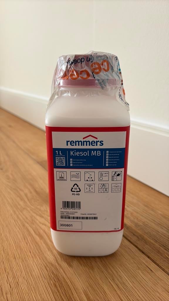 Remmers Kiesol MB ongeopend, Ophalen of Verzenden, Nieuw