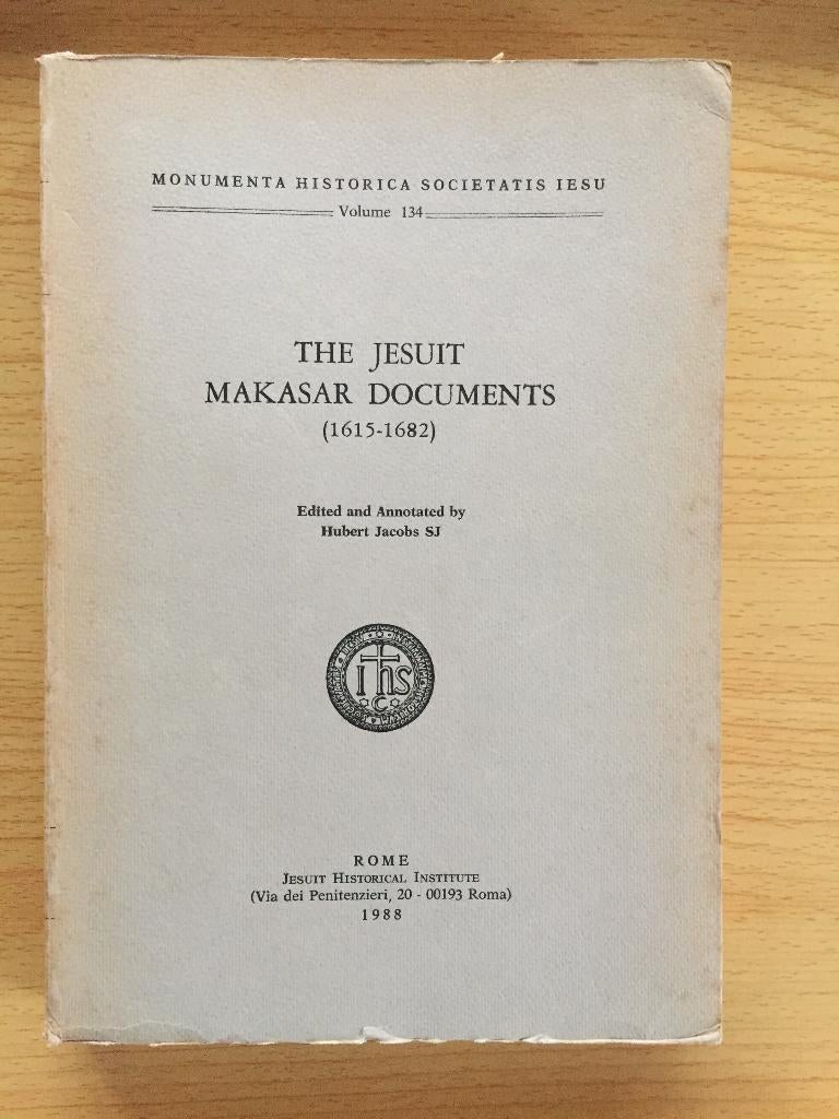 Activiteiten van de Jezuïeten te Makassar, 1615-1682, Boeken, Ophalen of Verzenden, Gelezen, Hubert Jacobs S.J.