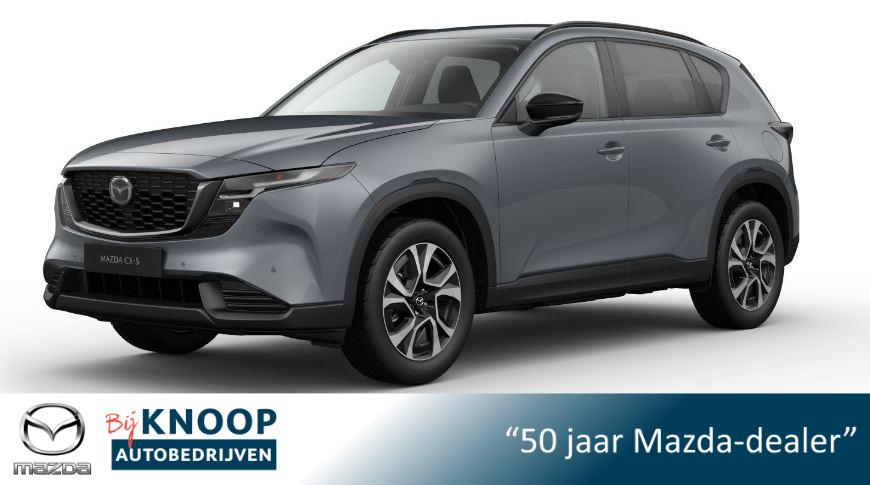 Mazda CX-5 2.5 E-SKYACTIV G 141 M HYBRID Centre-Line | Model, Auto's, Mazda, 4 cilinders, Blauw, Adaptive Cruise Control, 14 km/l