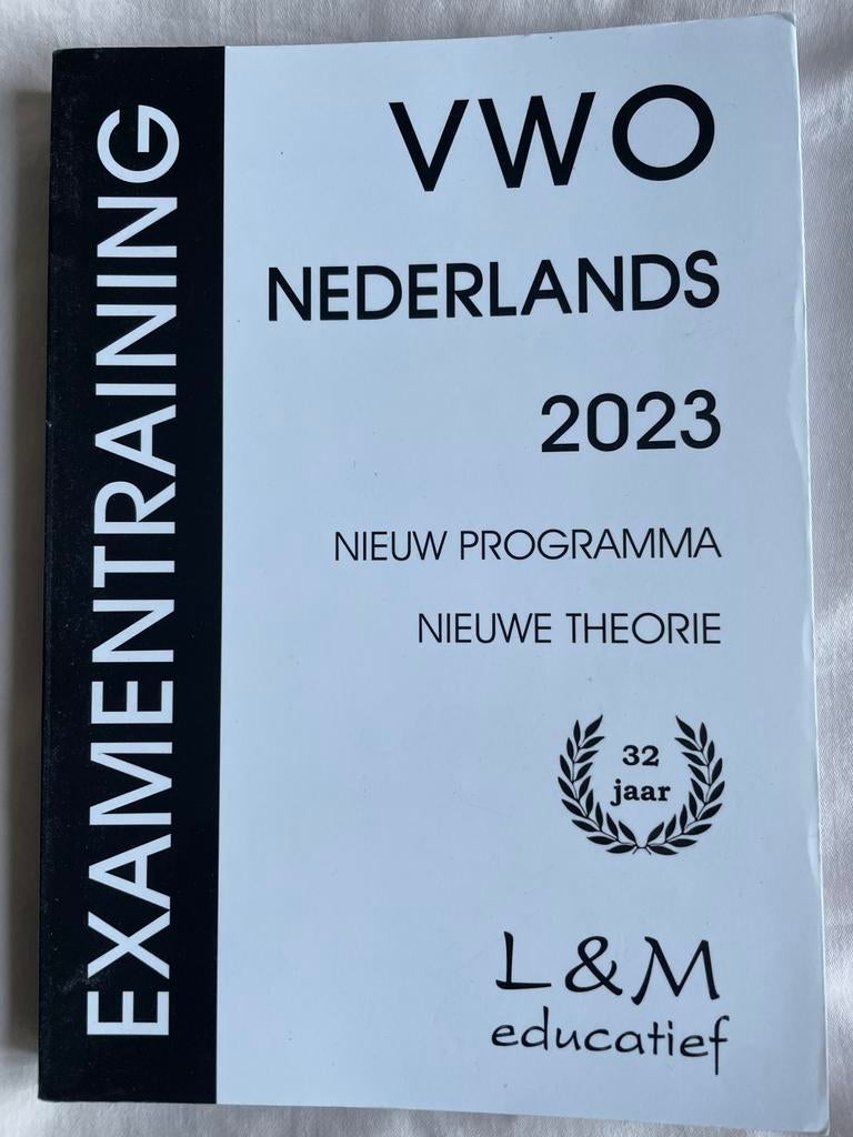 Examentraining VWO NL 2023, Boeken, Schoolboeken, Ophalen of Verzenden, Zo goed als nieuw, VWO, Frans