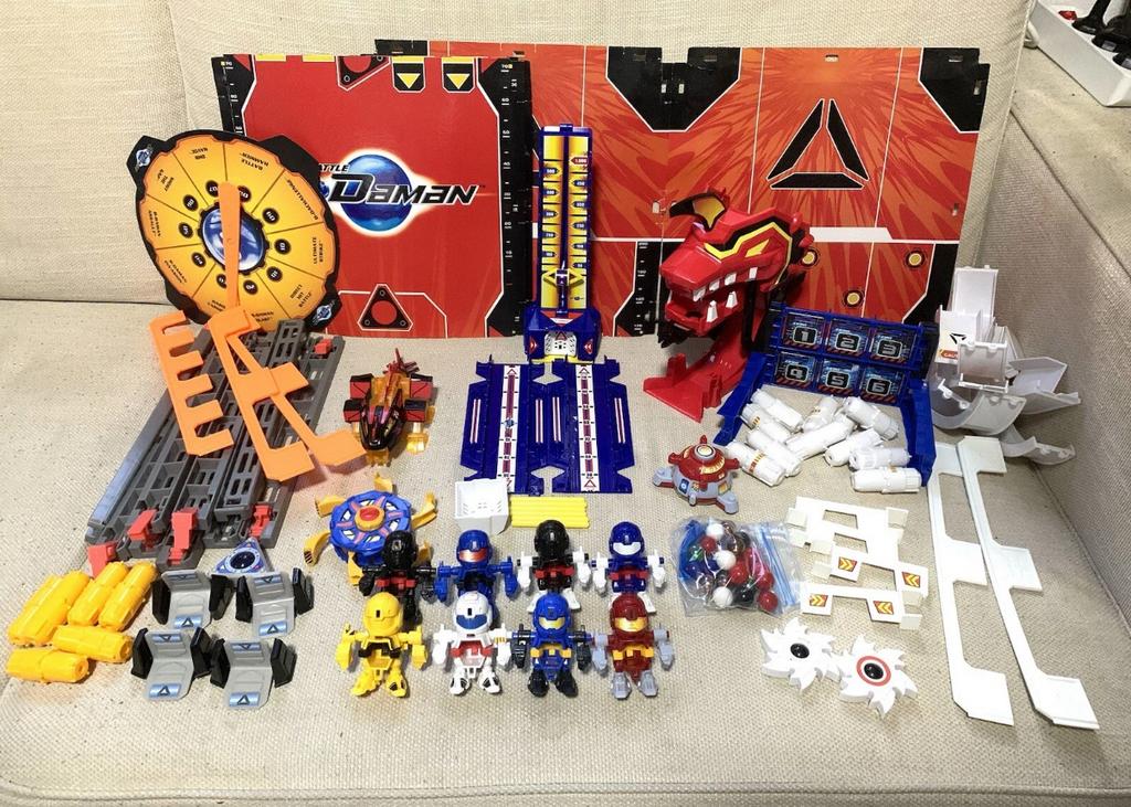 LARGE Battle B-Daman Collection Playset Lot DHB Hasbro 2005, Ophalen of Verzenden, Gebruikt