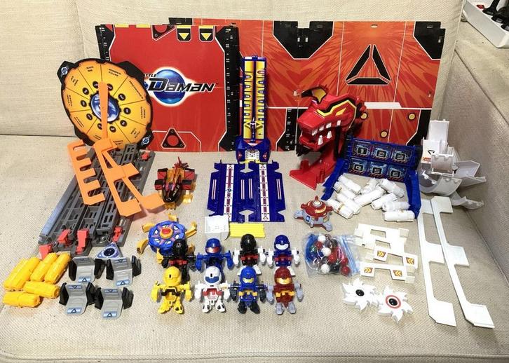 LARGE Battle B-Daman Collection Playset Lot DHB Hasbro 2005, Verzamelen, Poppetjes en Figuurtjes, Gebruikt, Ophalen of Verzenden