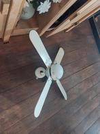 Plafondlamp met ventilator - SMC, Ophalen of Verzenden, Gebruikt, Metaal, Modern