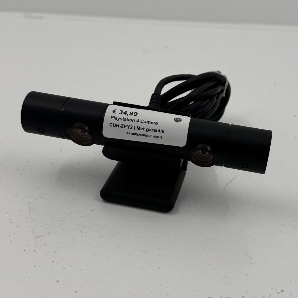 Playstation 4 Camera CUH-ZEY2 | Met garantie, Ophalen, Dordrecht@usedproducts.nl, Toulonselaan 72, Zo goed als nieuw