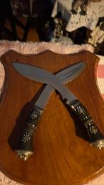 Schild met twee messen, Ophalen of Verzenden, Zo goed als nieuw