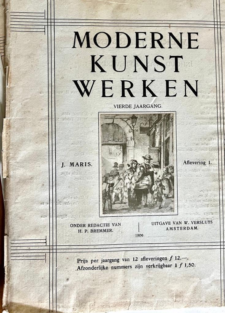 Prenten van schilderijen uit Moderne Kunstwerken, Ophalen of Verzenden